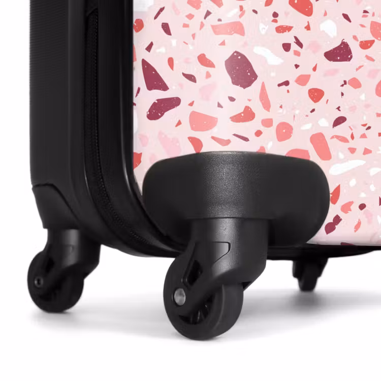 Suitcase - Terrazzo pattern pink — 6