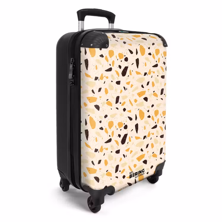 Suitcase - Terrazzo pattern yellow — 4