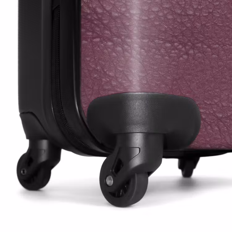 Suitcase - Leather look berry purple — 6
