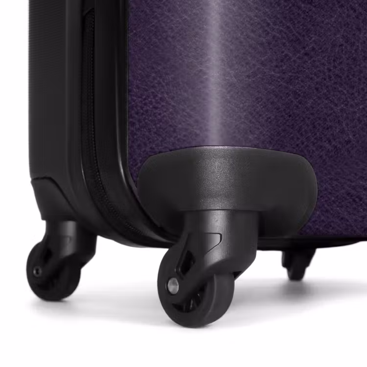 Suitcase - Leather look deep purple — 6