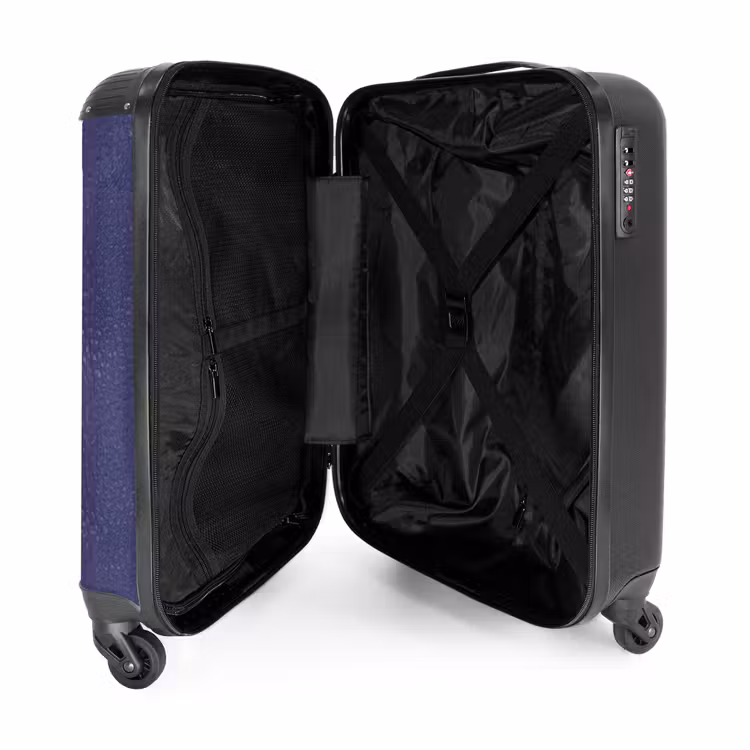Suitcase - Leather look lavender purple — 3