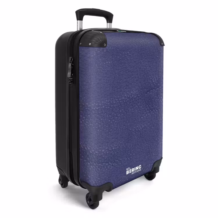 Suitcase - Leather look lavender purple — 4