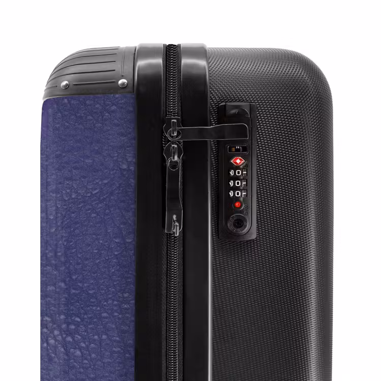 Suitcase - Leather look lavender purple — 5