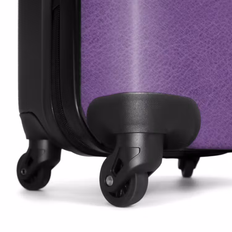 Suitcase - Leather look lilac purple — 6