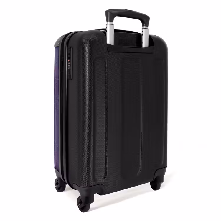 Suitcase - Leather look violet purple — 2