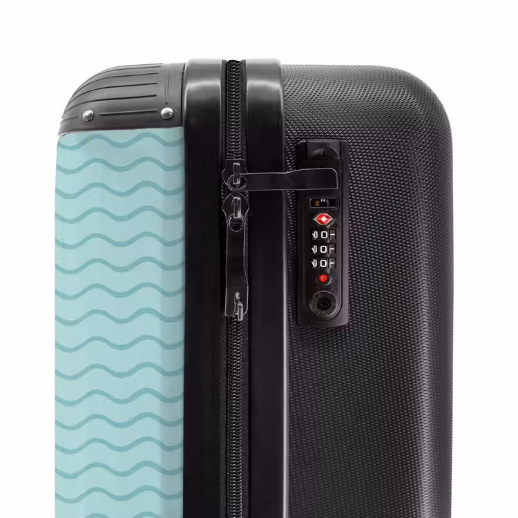 Suitcase - Sea pattern blue — 6