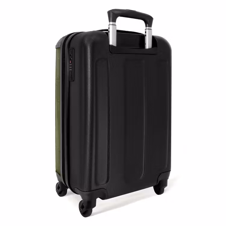 Suitcase - Leather look apple green — 2