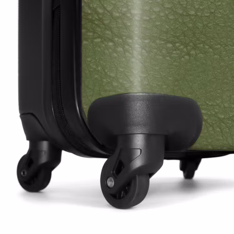 Suitcase - Leather look apple green — 6