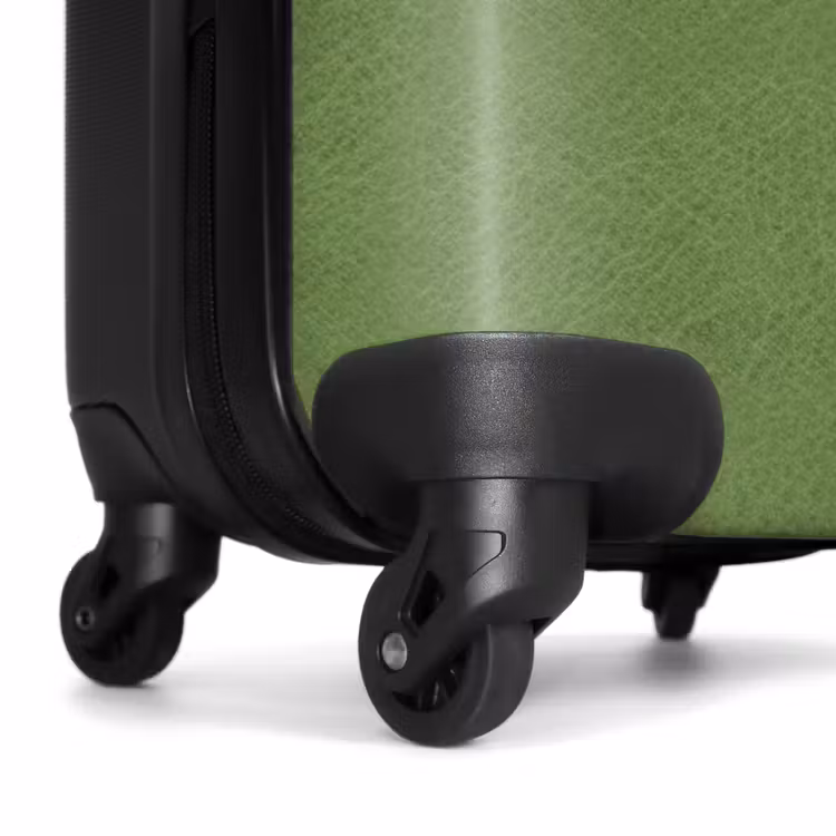 Suitcase - Leather look mint green — 6