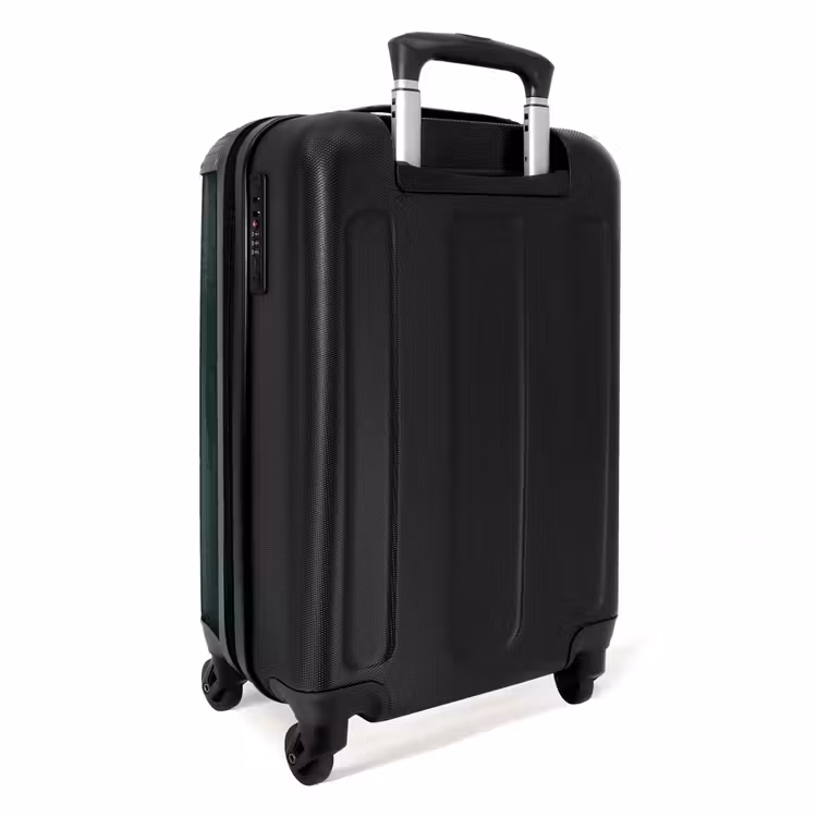 Suitcase - Leather look moss green — 2