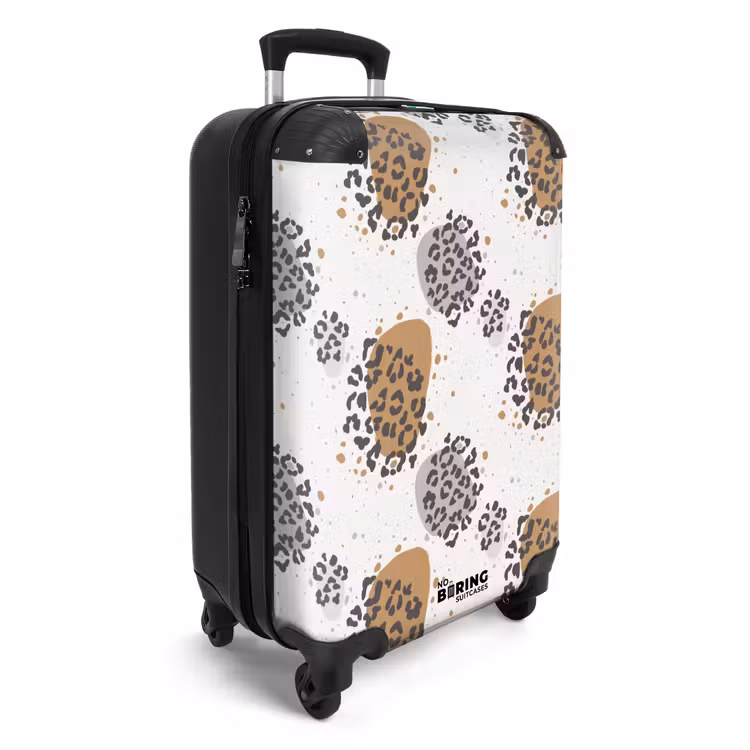 Suitcase - Animal print panther with spots — 2