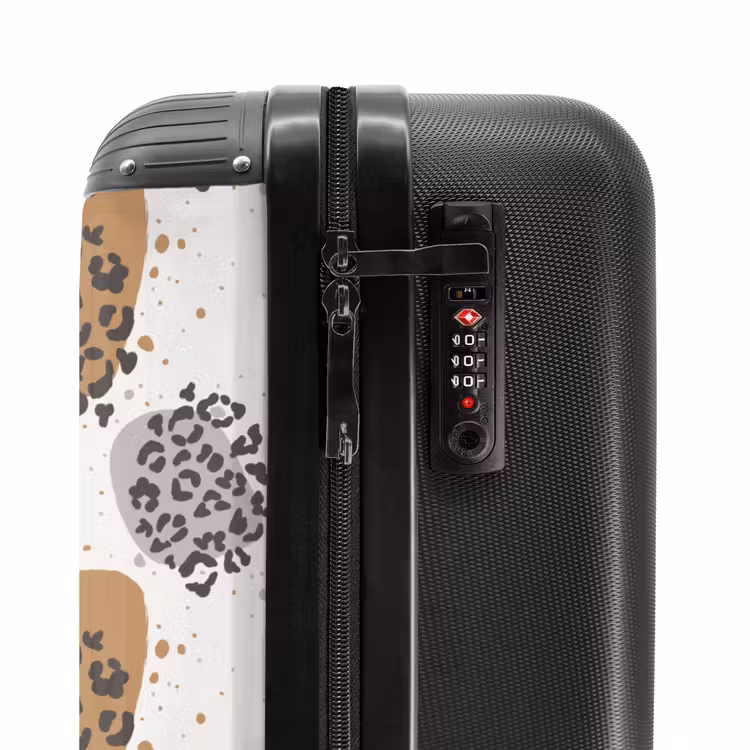 Suitcase - Animal print panther with spots — 6