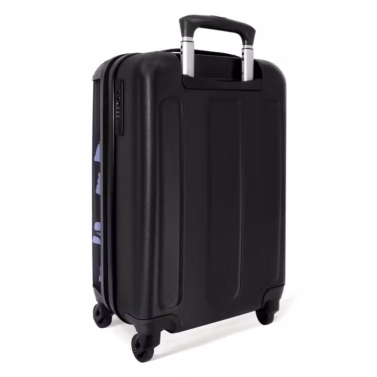 Suitcase - Blue blocks on dark blue background — 4