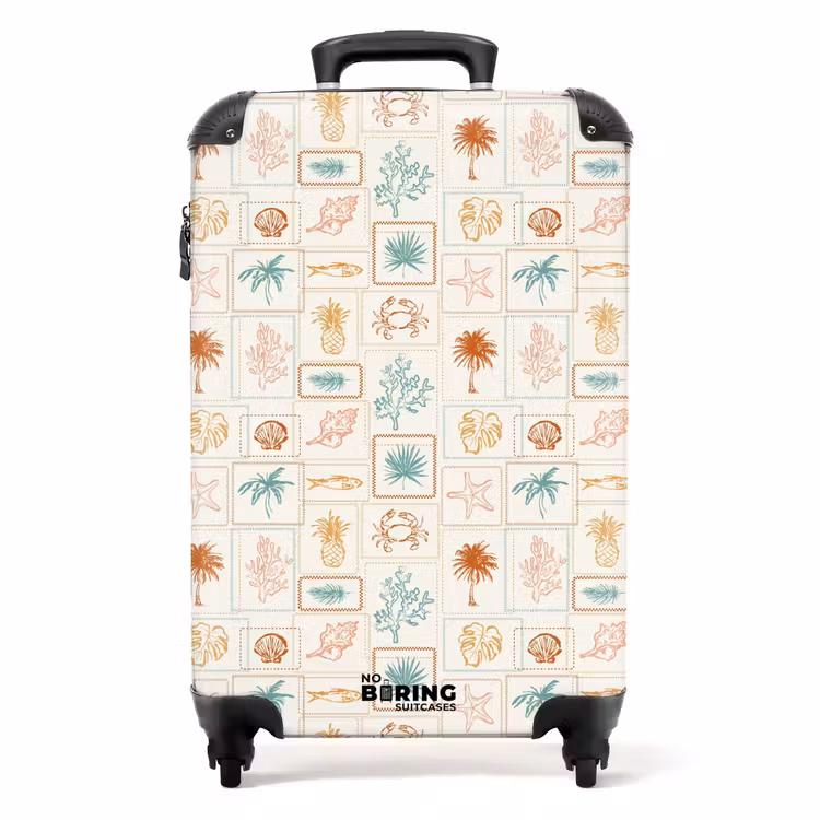 Suitcase - Colorful summer pattern — 1