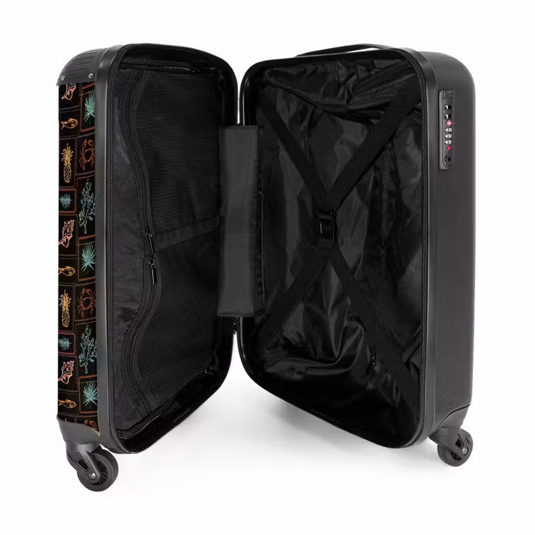 Suitcase - Dark summer vibes print — 3