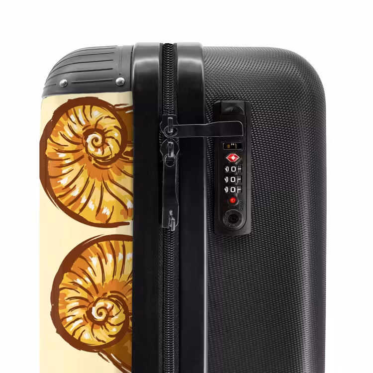 Suitcase - Golden shells — 5
