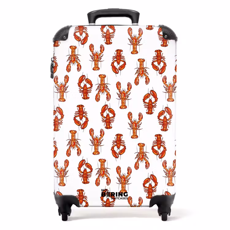 Suitcase - Lobster pattern — 1