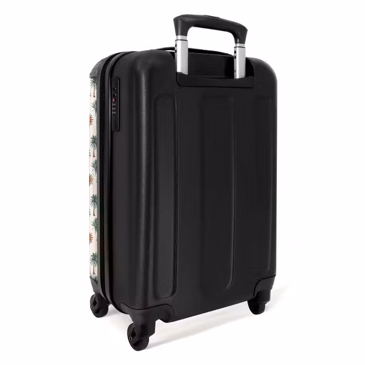 Suitcase - Palm trees and sun print — 2