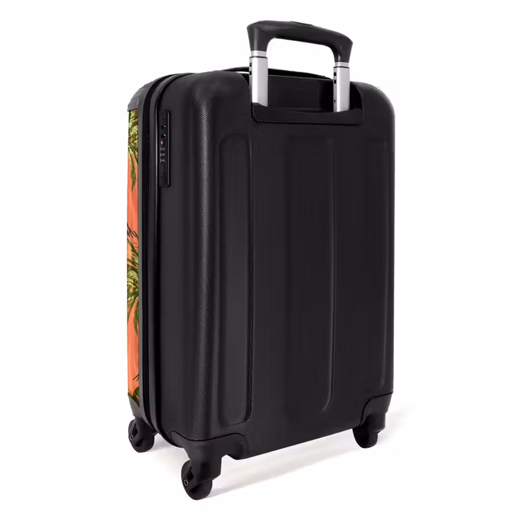 Suitcase - Palm trees with bright background. — 2