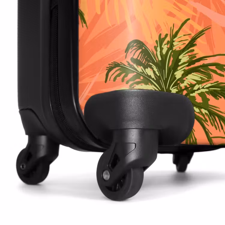 Suitcase - Palm trees with bright background. — 6