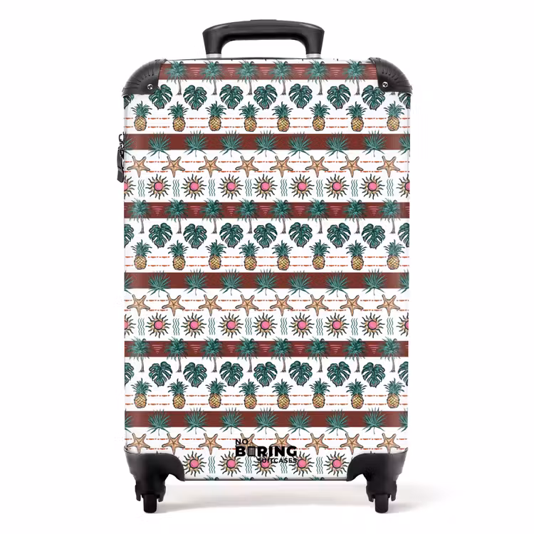 Suitcase - Summer illustration print — 1