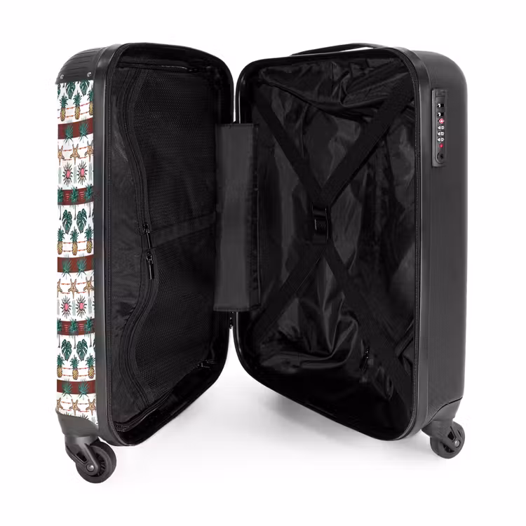 Suitcase - Summer illustration print — 3