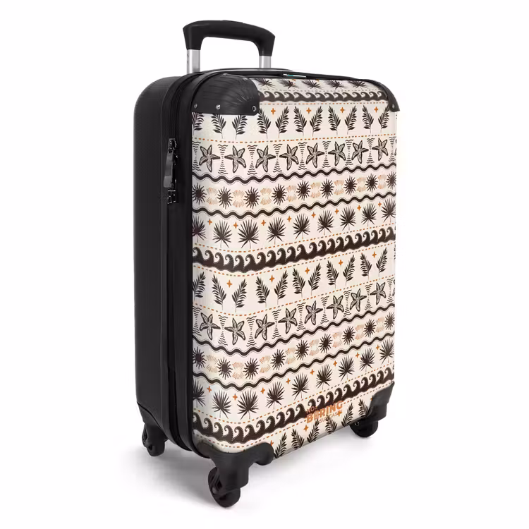 Suitcase - Beach and sea print — 4