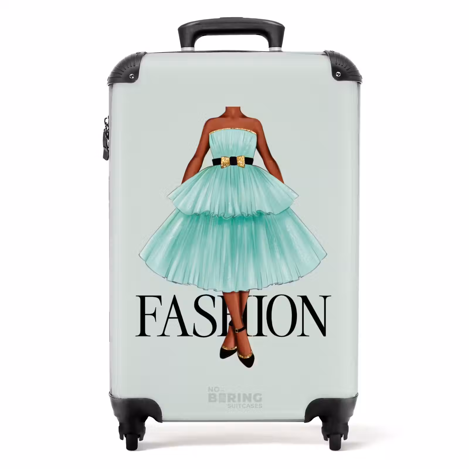 Suitcase - Fashion - Mint green dress — 1