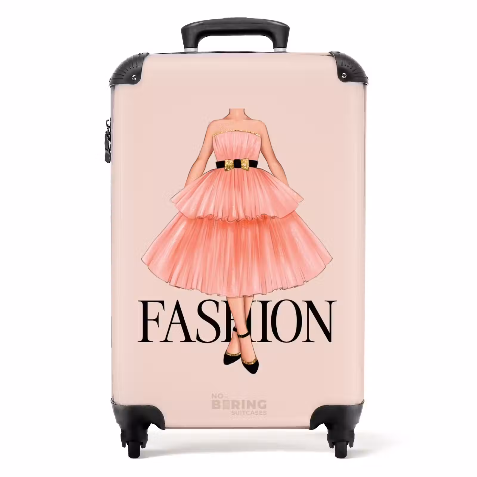 Suitcase - Fashion - Peach Dress — 1