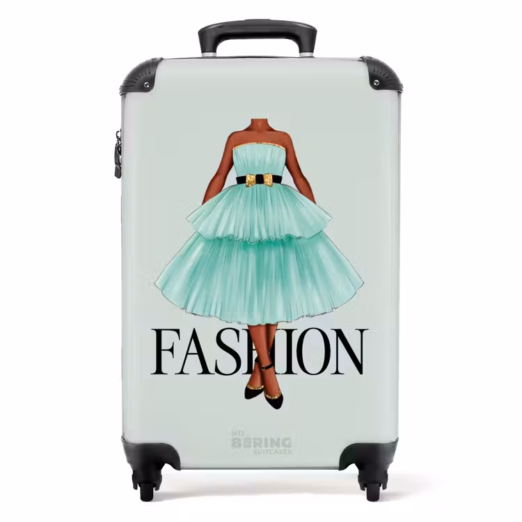 Suitcase - Fashion - Mint green dress — 1