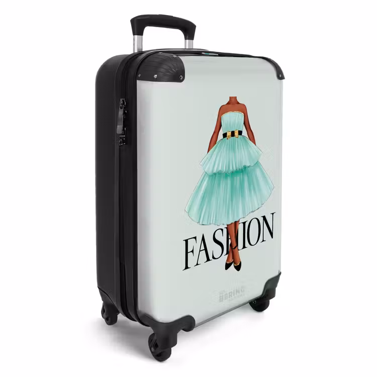 Suitcase - Fashion - Mint green dress — 4