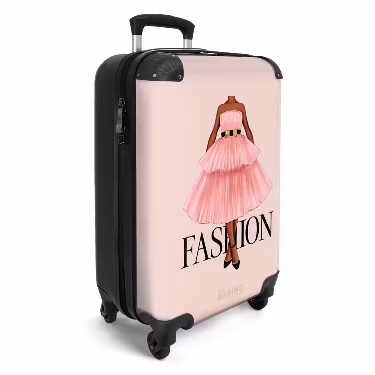 Suitcase - Fashion - Pink Dress — 4