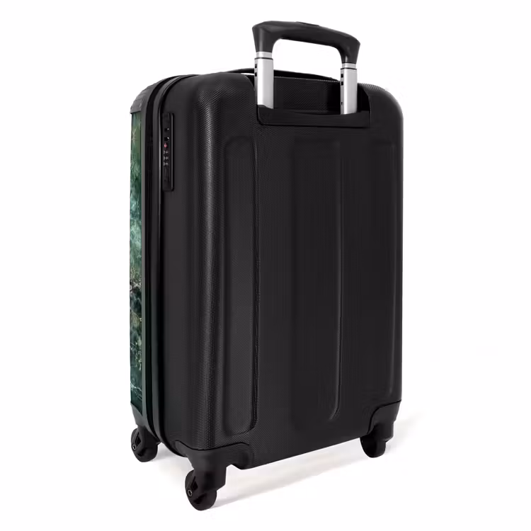 Suitcase - Marble - Deep Green Marble Landscape — 2