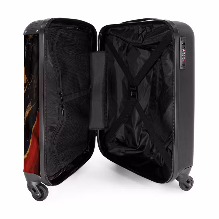 Suitcase - Marble - Fire and Gold in Marble — 3