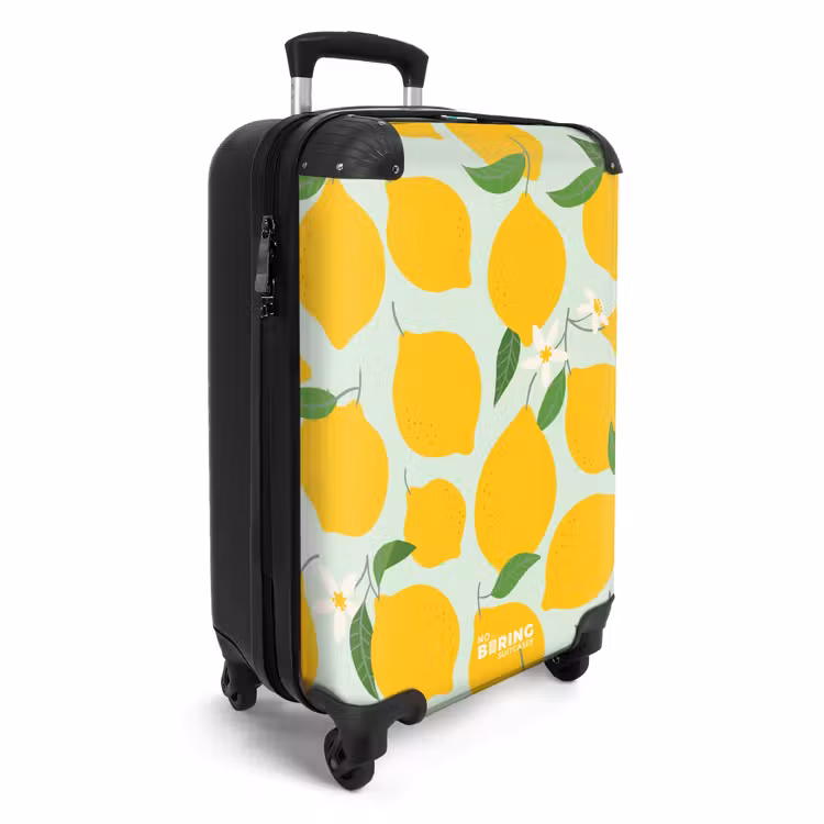 Suitcase - Pastel fruit - Lemons — 4