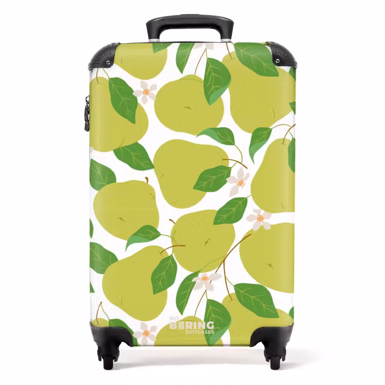 Suitcase - Pastel fruit - Pears — 1