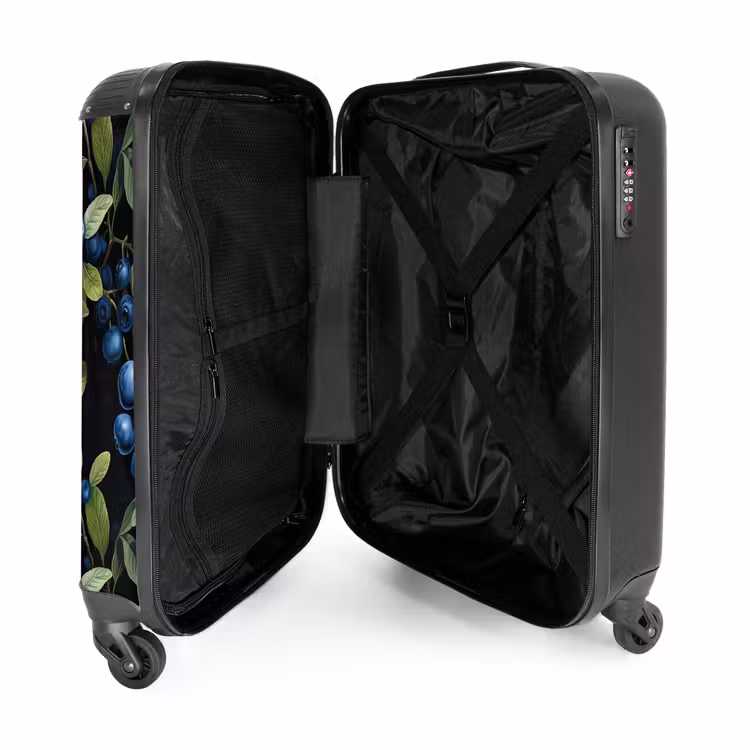 Suitcase - Vintage fruit - blueberries — 3