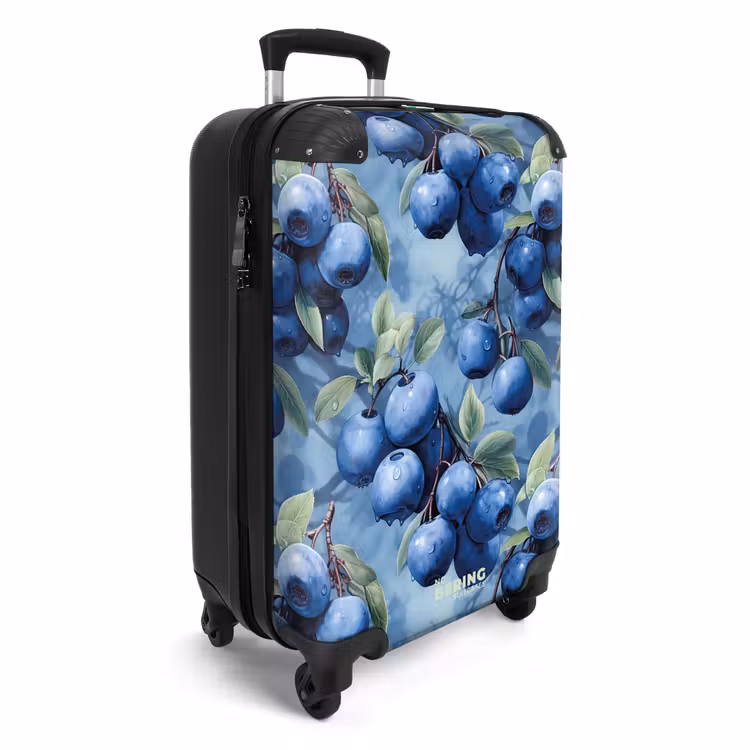 Suitcase - Vintage fruit - Blueberry — 4