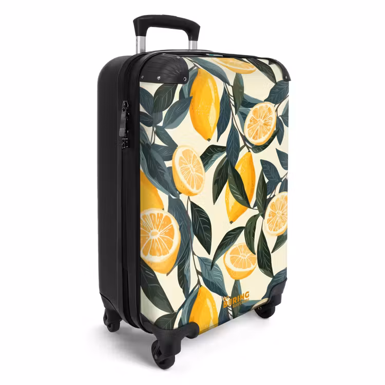 Suitcase - Vintage fruit - Lemons — 4