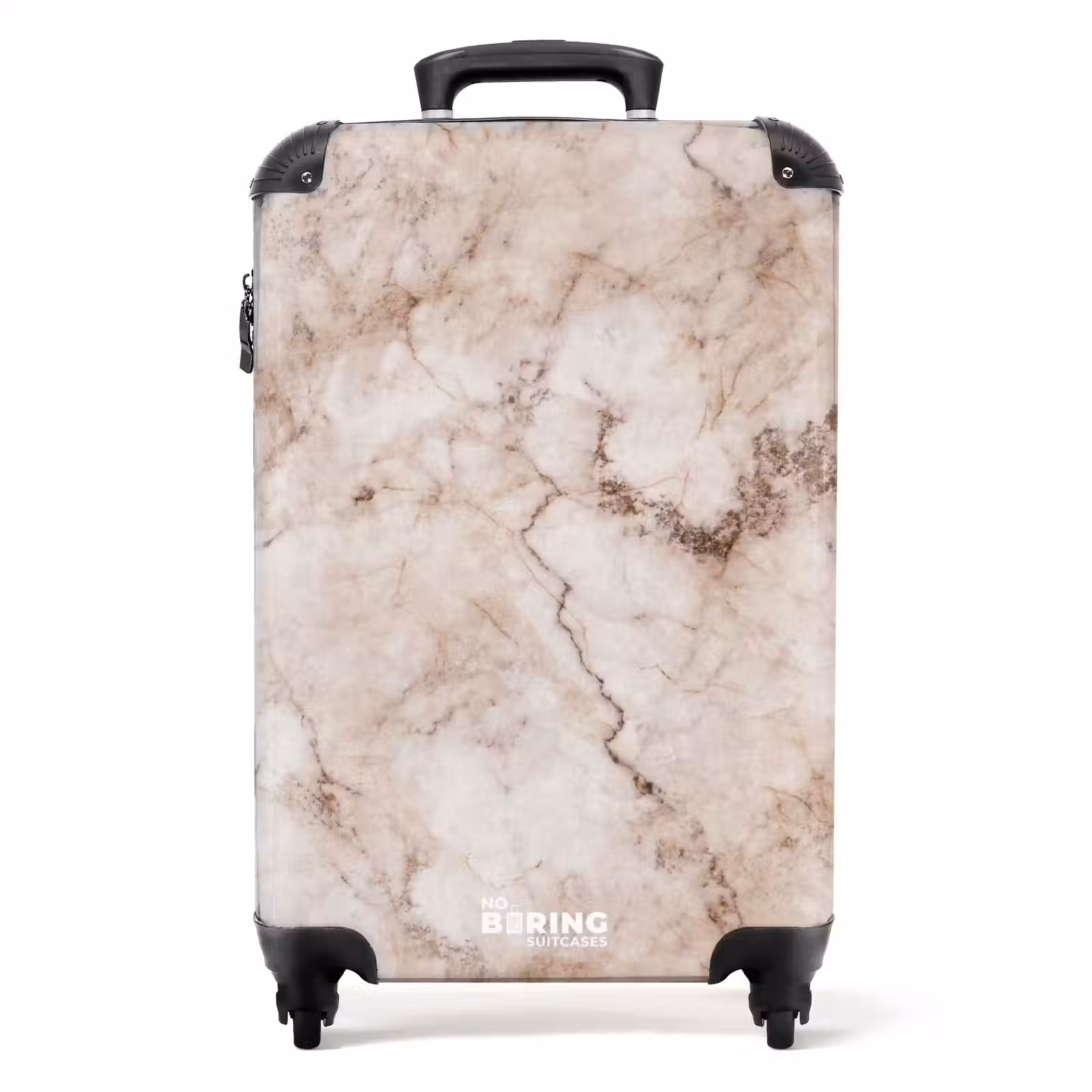 Suitcase - Marble - Rustic Beige Marble — 1