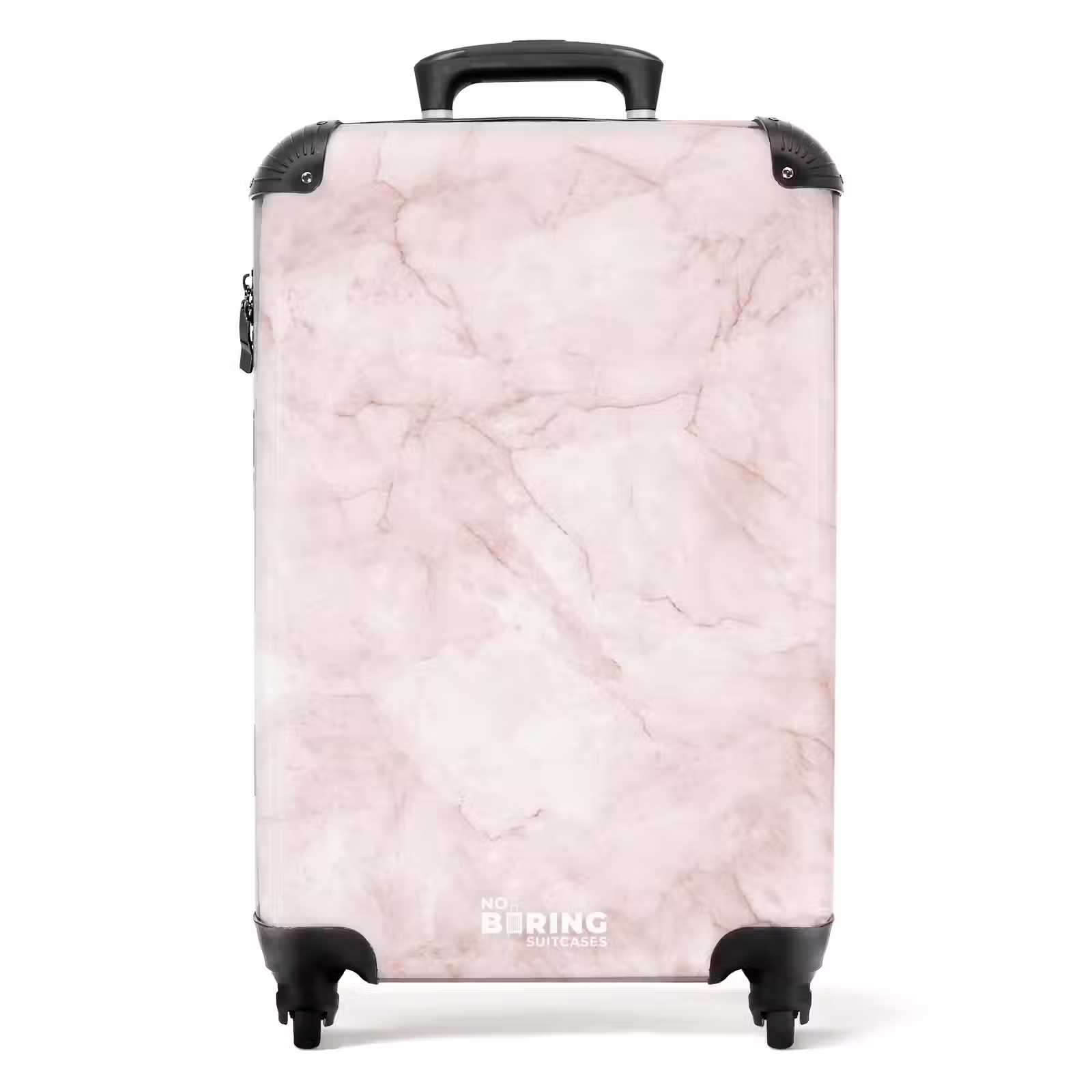 Suitcase - Marble - Soft Pink Marble — 1