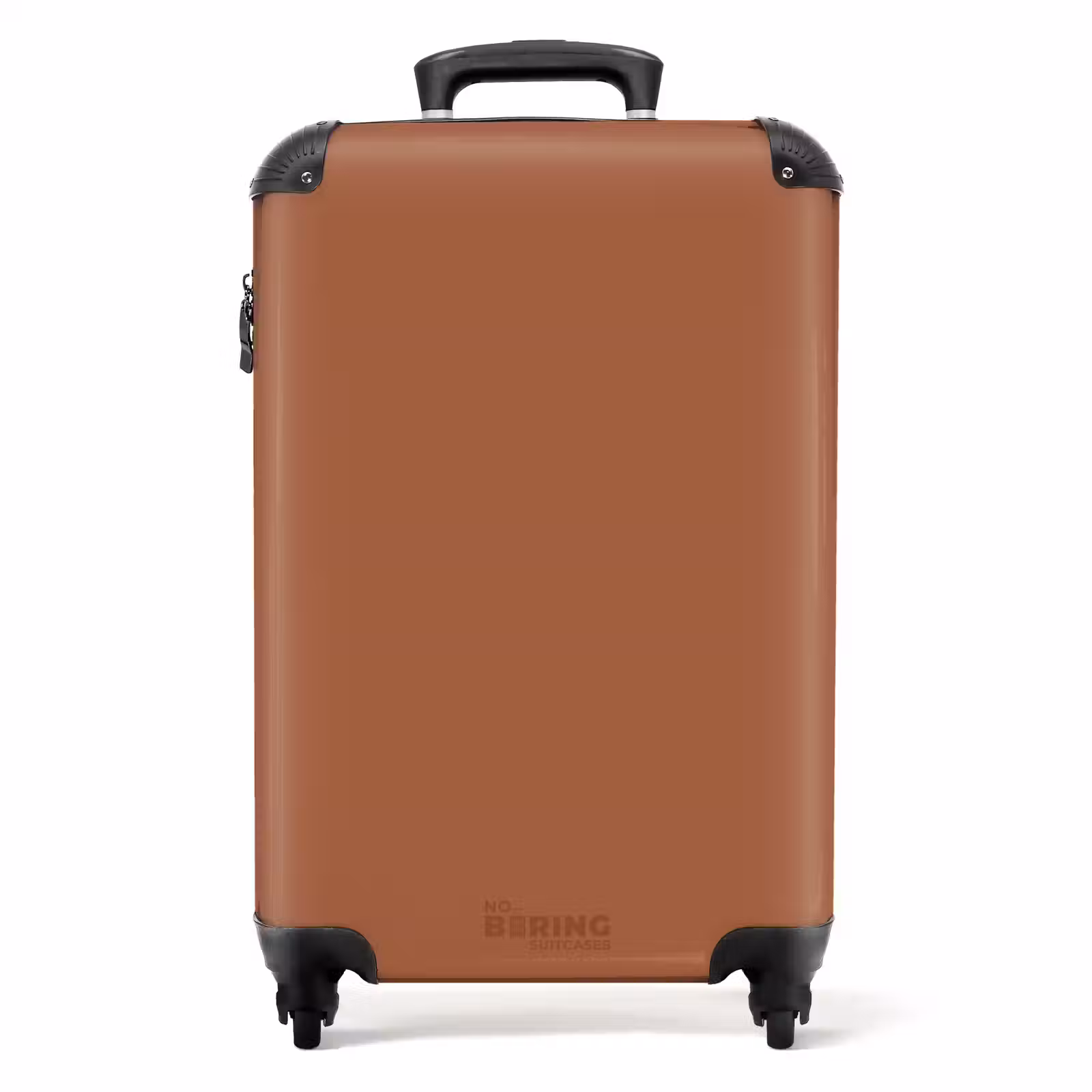 Suitcase - Nude - Brick Red — 1