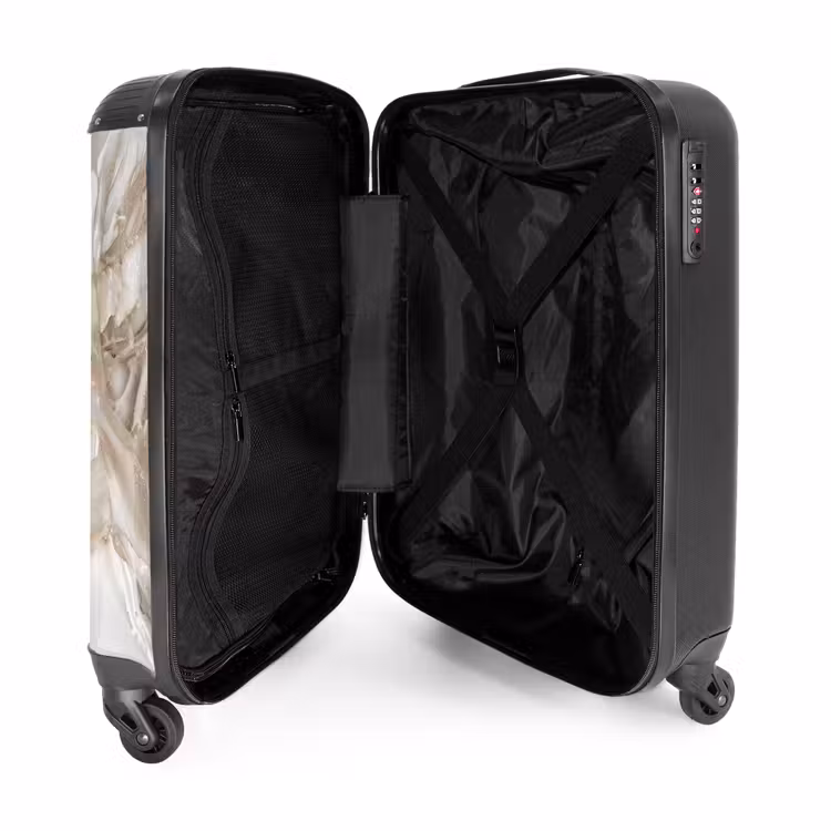Suitcase - Marble - Crystal Marble in Shades of Sand — 3