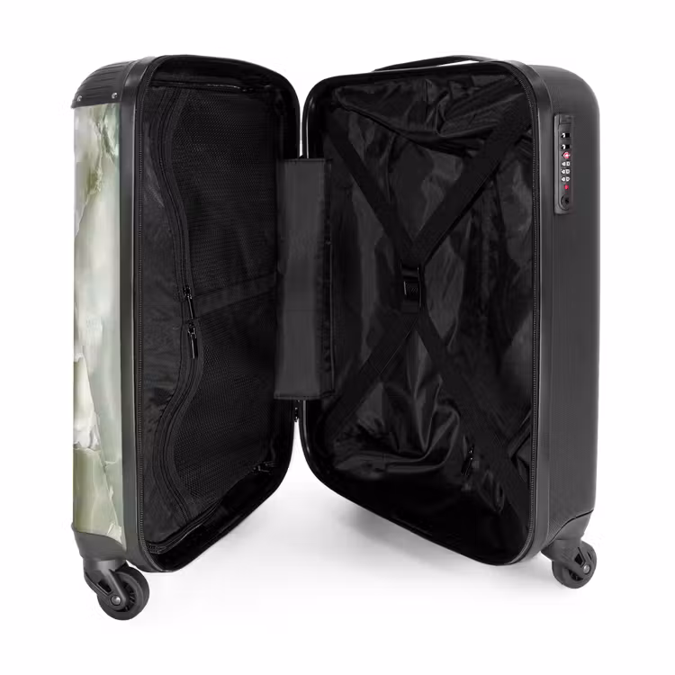 Suitcase - Marble - Green Marble Layers — 3