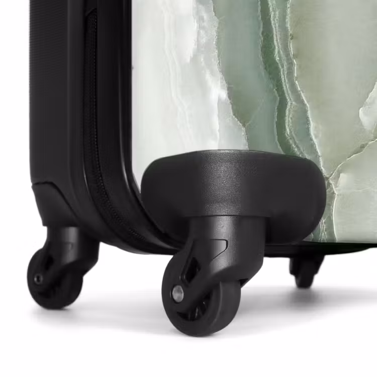 Suitcase - Marble - Green Marble Layers — 6