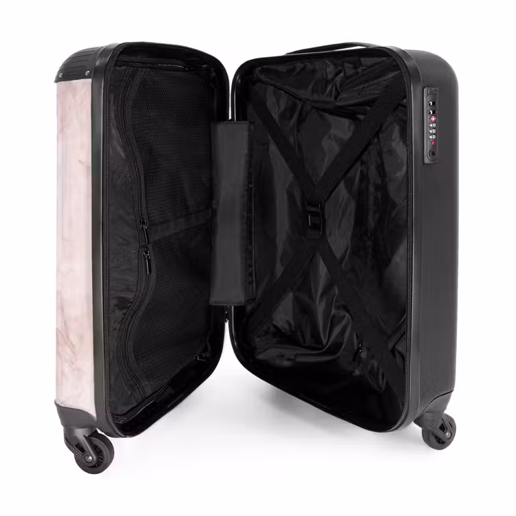 Suitcase - Marble - Soft Pink Marble — 3
