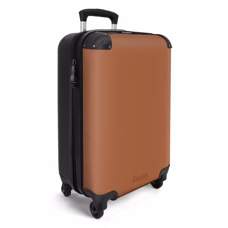 Suitcase - Nude - Brick Red — 4