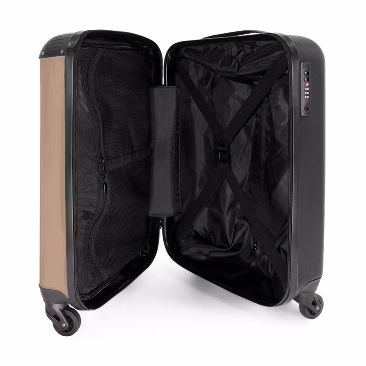 Suitcase - Nude - Sand color — 3