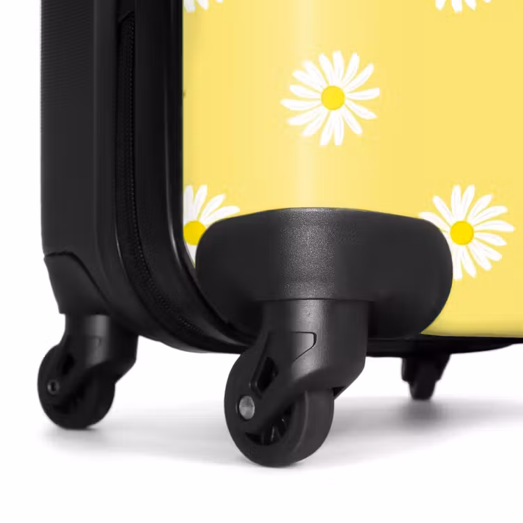Suitcase - Pastel - Margites on pastel yellow background — 6