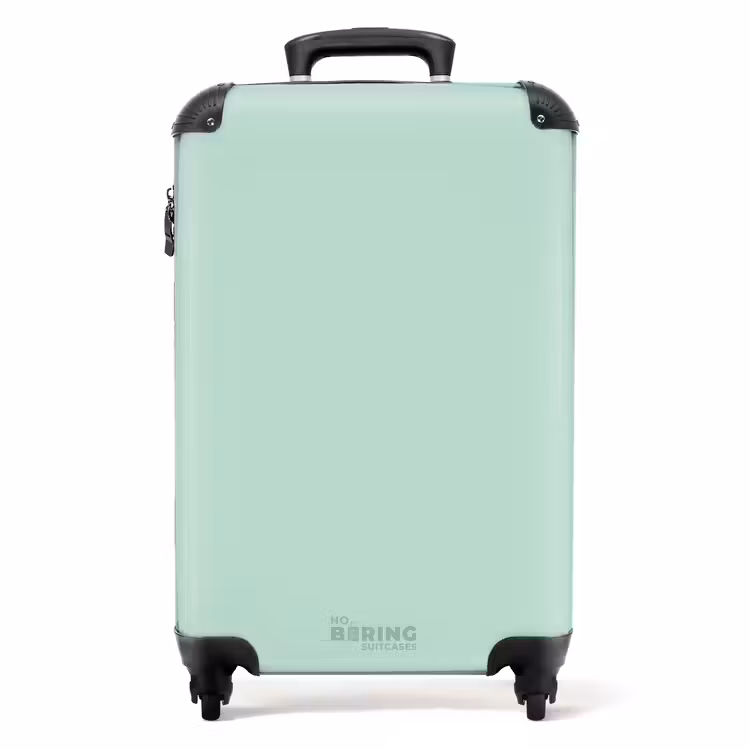 Suitcase - Pastel - Pastel Green — 1